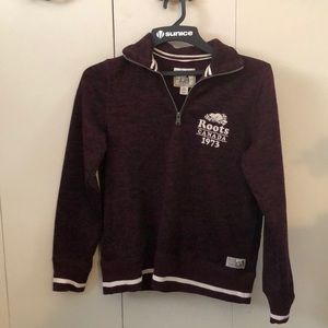 Roots Quarter Zip Sweater